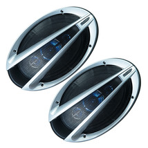 5Core 2 Pack 6X9 Car Speakers Audio Coaxial 3 Way 1100W PMPO bocinas par... - £24.76 GBP