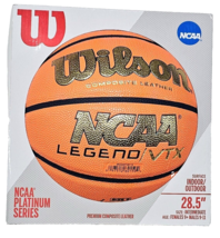 Wilson Composite Leather NCAA Legend VTX Indoor Outdoor 28.5&quot; Basketball - £29.89 GBP