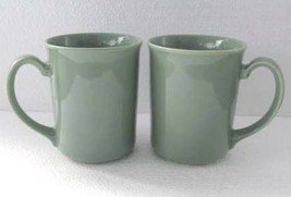 1970&#39;s Vintage Corning (2) Original Light Green Color Collectible Coffee Mugs, N - $29.99