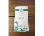 Vintage 1960s Honolulu Hawaii Iolani Palace Brochure - £28.44 GBP