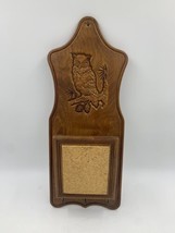 Vintage Wooden Key and Letter Holder Owl Design - £13.70 GBP