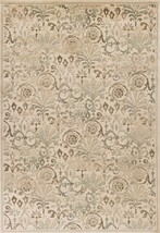 HomeRoots 352990 7 ft. 7 in. x 10 ft. 10 in. Polypropylene Ivory Area Rug - £284.16 GBP