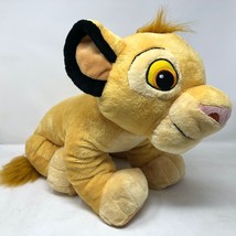 Disney by Just Play Lion King Jumbo 20&quot; Smiling Simba Plush Stuffed Anim... - £39.81 GBP