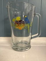 Jimmy Buffett Margaritaville Glass Pitcher Beer Margarita Beach MYRTLE B... - $39.59