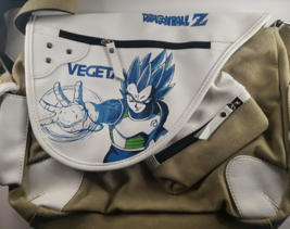Anime Dragon Ball Z DBZ Vegeta Saiyan Canvas Messenger Bag Shoulder Satchel Bag - £20.52 GBP