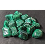 Malachite Premium Tumbled Polished Gemstones - $20.87 CAD+