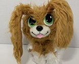 Rescue Runts KD Group plush puppy dog shaggy tan brown white cocker spaniel - £7.03 GBP