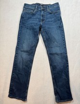 Hollister Classic Straight Epic Flex Dark Wash Blue Denim Jeans Men&#39;s Si... - $367.72 MXN