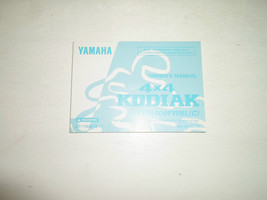 1999 Yamaha 4x4 Kodiak YFM400FWBL (C) Owners Owner Operators Manual Factory New - $70.11