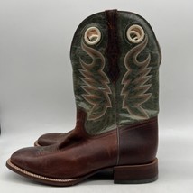 Cody James Union BCJFA19P17 Mens Brown Green Pull On Western Boots Size 11 D - £67.25 GBP