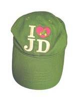 I Heart John Deere  Hat Cap Womens Green Embroidered Baseball Adjustable Tractor - £15.44 GBP