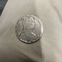 1780 Austrian Silver One Thaler Coin Maria Teresa Theresia Silver - £196.52 GBP