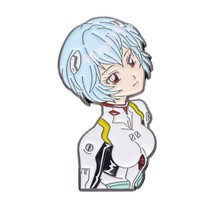 Ayanami Rei Brooch Metal Anime Pin Badge - $18.99