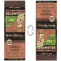 Vintage Matchbook Cover Koolmotor Bronze Gasoline Pringles Prudenville M... - $12.86