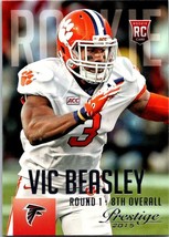 Vic Beasley 2015 Panini Prestige #299 ROOKIE RC Atlanta Falcons - $1.97