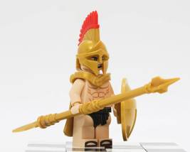 Sparta War Empires Spartan Warrior Soldier Minifigures Building Toy - £2.73 GBP