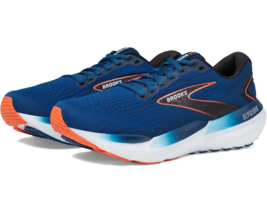 Brooks Men’s Glycerin 21 Sz 10.5 WIDE Running Shoes Blue Opal/Black/Nasturtium - $118.75