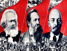 6738.Marx,Engels,Lenin communist POSTER.Home room Decor.Graphic house art design - £12.78 GBP+