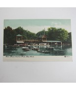 Postcard New York City Boat House Central Park Antique UNPOSTED RARE - £11.78 GBP