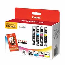 Canon CLI226 Color Pack with Photo Paper 50 Sheets Compatible to iP4820,... - £45.67 GBP