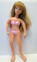 1986 Vintage Mattel Hot Looks Elkie 18" Fashion Model Doll Long Hair No Clothes - $27.00
