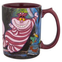Disney Store Alice in Wonderland Cheshire Cat Painting Mug 2018 - £47.37 GBP