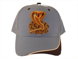 SOLD OUT  Cobra by FORD on a new Gray w/black trim ball cap - $20.00