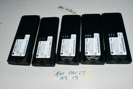 Lot 5 MOTOROLA NNTN6034A BATTTERIES FOR REPAIR/PARTS-RED CHARGE INDICATO... - $936.33 MXN