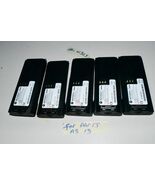 Lot 5 MOTOROLA NNTN6034A BATTTERIES FOR REPAIR/PARTS-RED CHARGE INDICATO... - $71.03 CAD