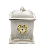 Lenox Four Seasons Porcelain Mantel Clock Ivory Gold Trim Roman Numerals... - $1,466.90 MXN