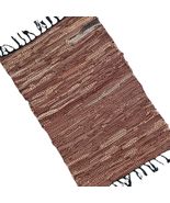 Leather Hearth Rug for Fireplace Fireproof Mat 40x60cm (Gray Purple) - €37,00 EUR+