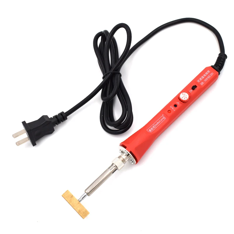 220V 80W 100W Soldering  T Head Copper With Hot Press Strip Internal Hea... - $135.95