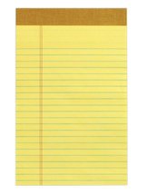 Tops Perforated Junior Pad, Canary Yellow, 24 Count - $24.99