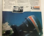 vintage Mariner Outboard Print Ad Advertisement 1979 pa1 - $6.92
