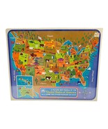 1968 A Picture Map Puzzle of the United States of America New Sealed Vin... - $35.02