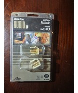 QuickPort Gold Plated RCA Jacks - $25.47 CAD