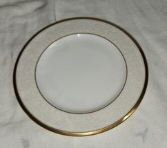 Noritake WHITE PALACE 6.75&quot; Bread Plate Sandwich Wedding China Gold Trim... - £7.96 GBP