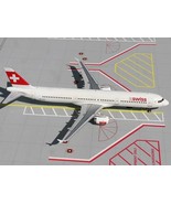 Swiss Airbus A321 HB-IOD GeminiJets G2SWR081 Scale 1:200 RARE - $3,690.35 MXN