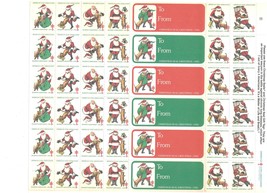 1982 Christmas Seals American Lung Assoc Santas 42 MNH Cinderella Stamps - $6.69