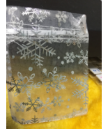 100pieces Snowflake drawstring bags,Chocolate Bags,Gift Packaging Bags,C... - $9.80