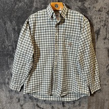 Cinch Button Down Shirt Mens Large Plaid Western Rodeo Longsleeve Cowboy Work - $16.23