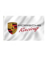 Porsche Flag White Racing 3X5 Ft Polyester Banner USA 90x150cm - $18.00
