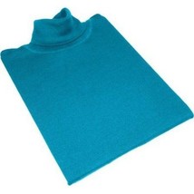 Men PRINCELY Turtle neck Sweater From Turkey Soft Merino Wool 1011-80 Teal image 4