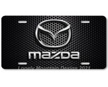 Mazda Inspired Art on Mesh FLAT Aluminum Novelty Auto Car License Tag Plate - $17.99