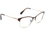 Coach Eyeglasses HC 5111 9347 Shiny Light Gold Cat Eye Metal Frame 53[]1... - $89.99