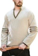 Medieval Celtic Viking Tunic Full Sleeves renaissance shirt SCA Larp for gift - £63.14 GBP+