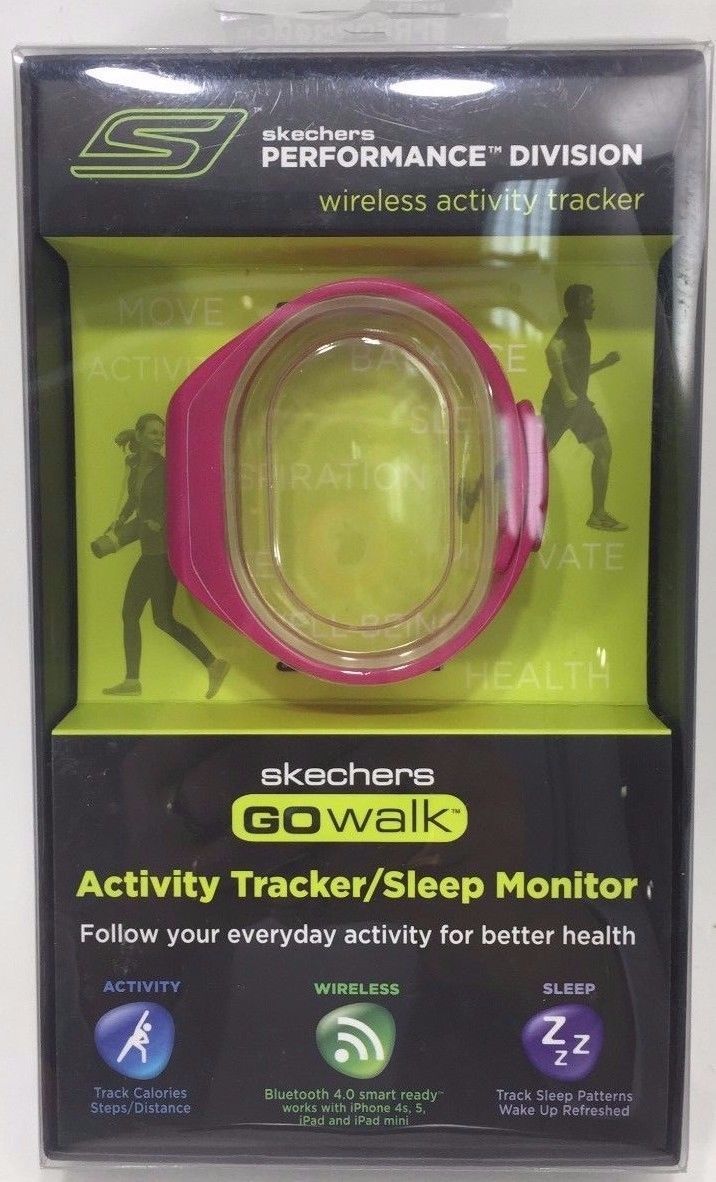 Skechers Go Walk Activity Tracker/Sleep Monitor Pink - £7.95 GBP