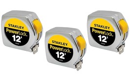 Stanley Hand Tools 33-312 3/4&quot; X 12&#39; PowerLock Professional Tape Measure... - $52.99