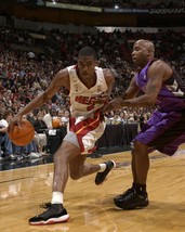 Eddie Jones 8X10 Photo Miami Heat Basketball Nba Game Action - £3.87 GBP