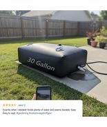 30 Gal Portable Water Storage Bladder Tank - Collapsible, Heavy Duty 100... - $83.91 CAD